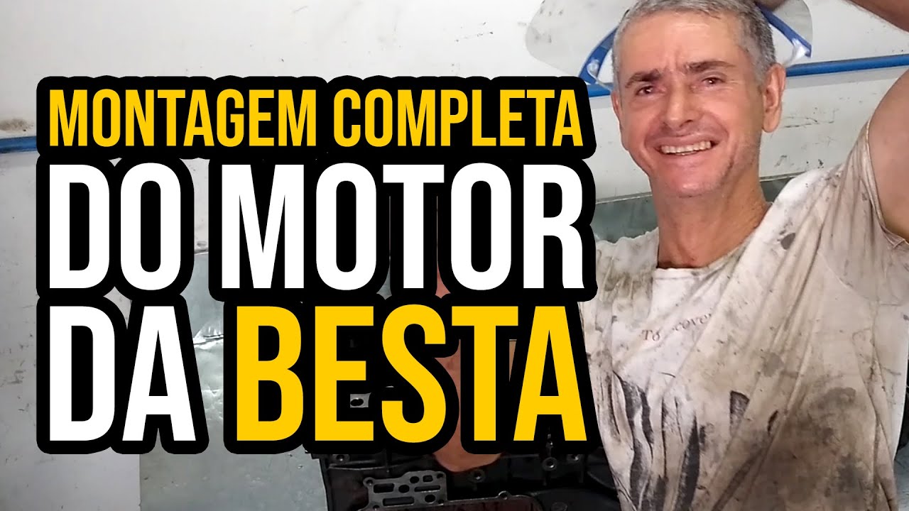Montagem COMPLETA do motor da Besta | Parte 1