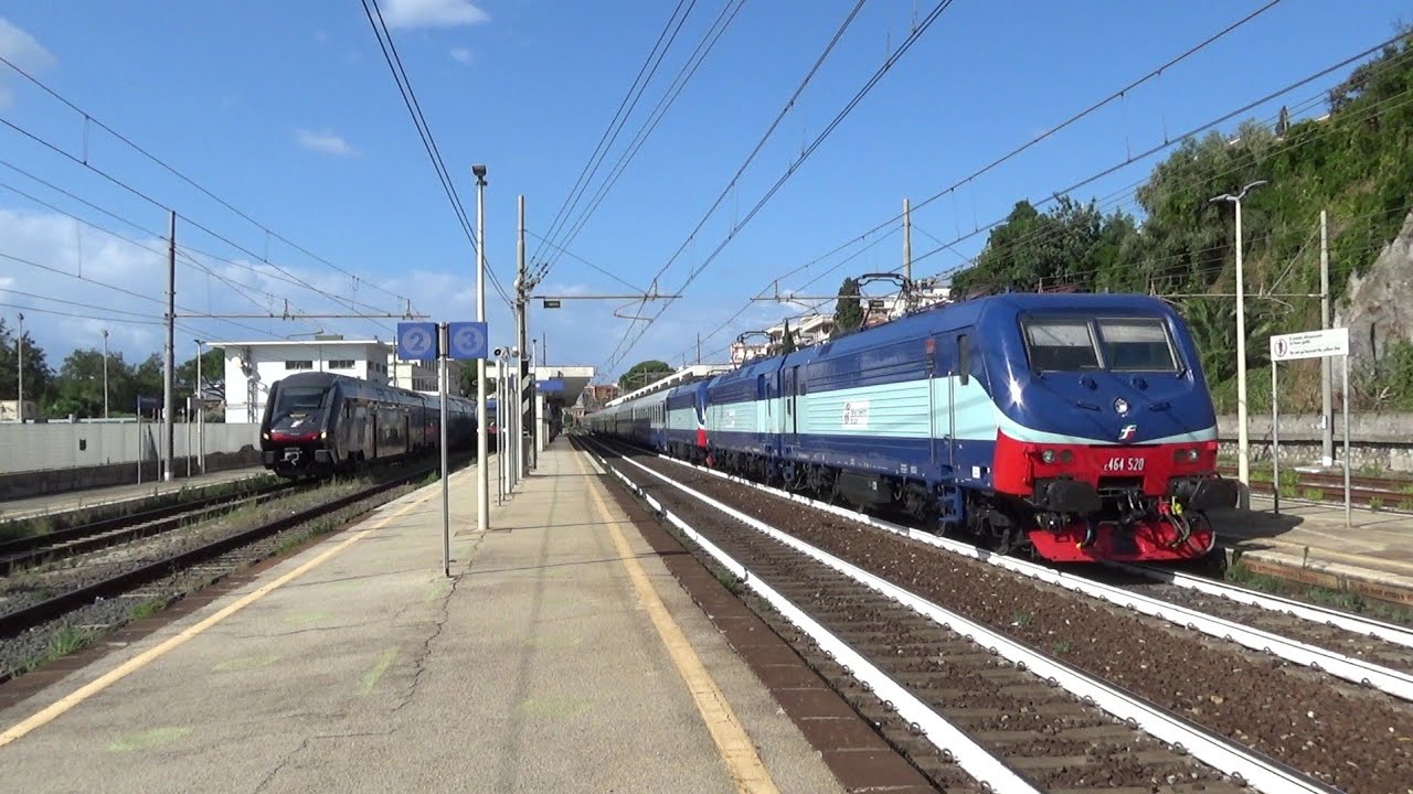 UN MESE DI AGOSTO RICCO DI TRENI SPORADICI E DI DEVIATI SULLA LINEA ROMA-FORMIA-NAPOLI! (PARTE 1)