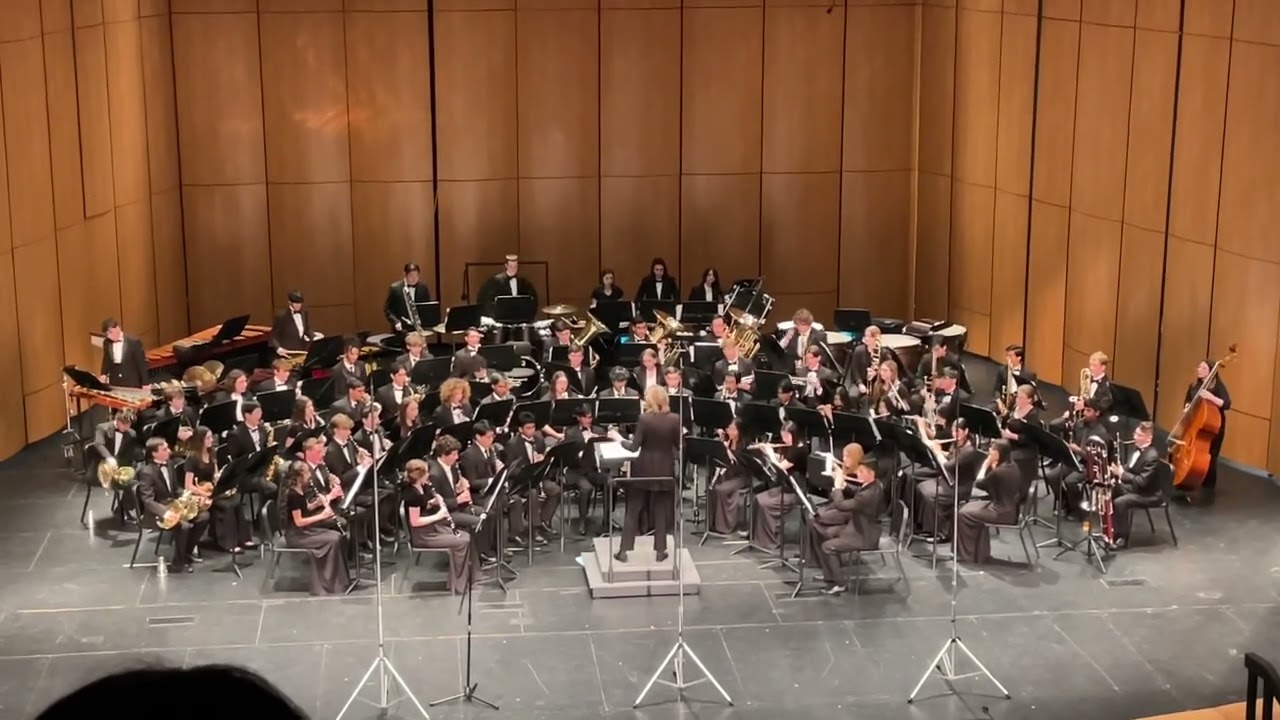 2024 All-Region Band Wind Ensemble performs Ayo