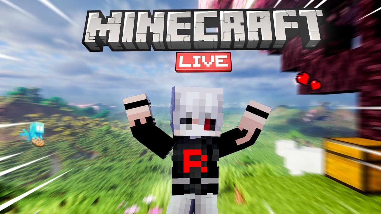 Minecraft Live Grind 🔴 | Survival to Pro 💎 | Non-Stop Farming & Progress!