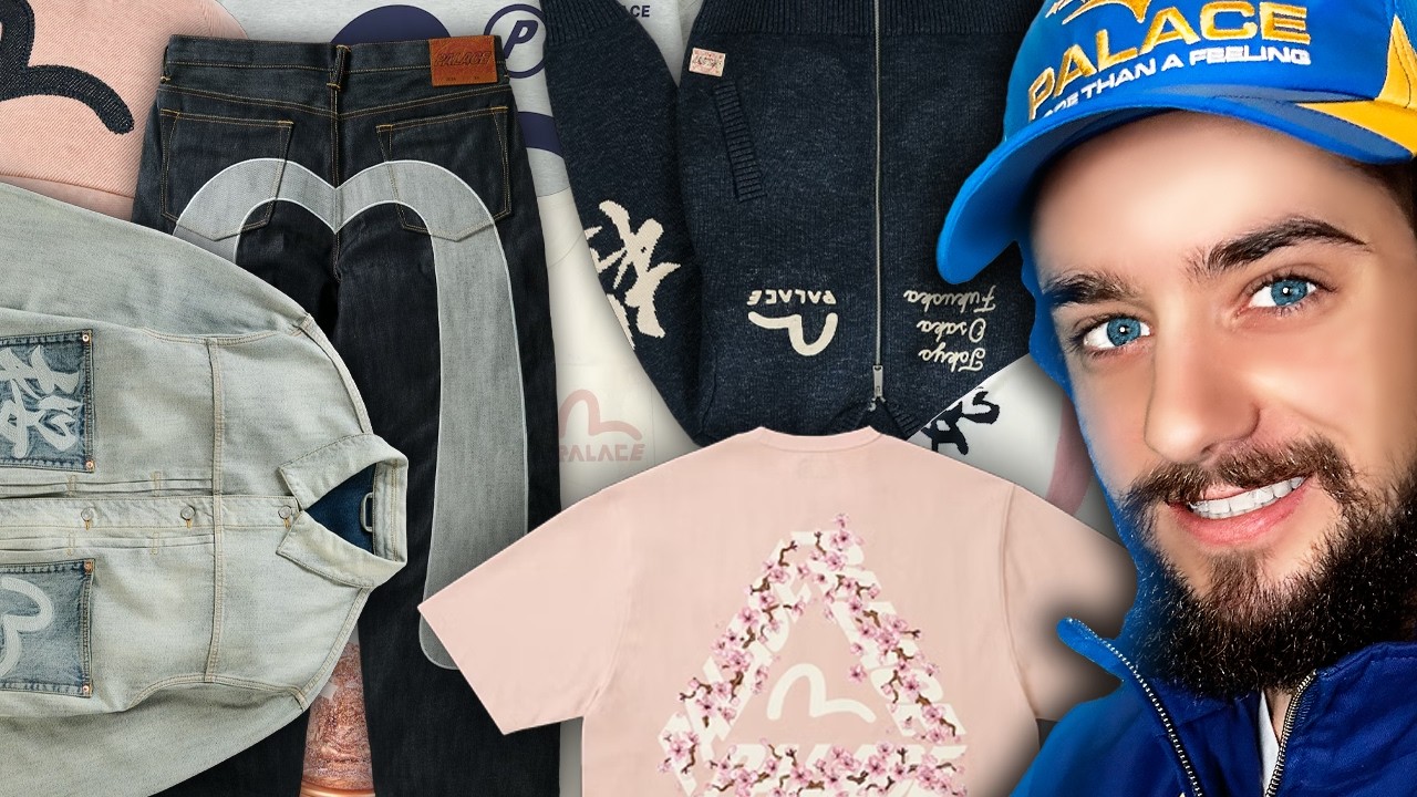 Коллекция Palace x Evisu весна 2026