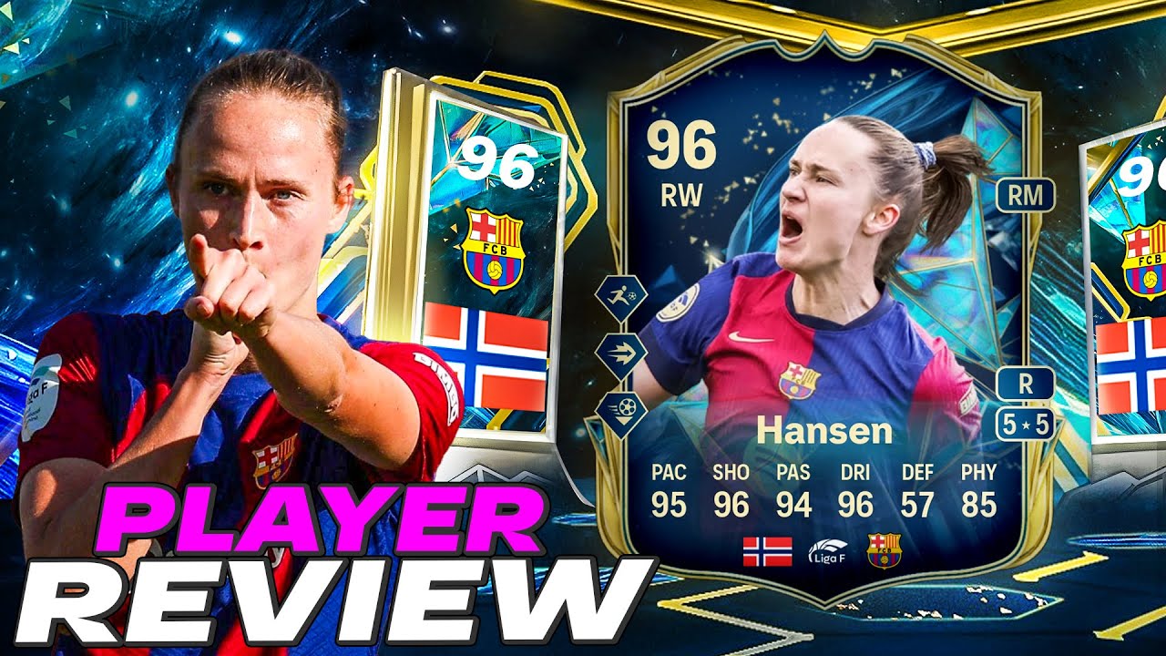 🔥96 TOTS HANSEN PLAYER REVIEW - EA FC 25 ULTIMATE TEAM