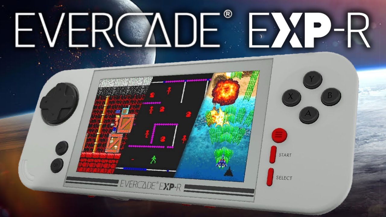 НОВЫЙ Evercade EXP-R | Изящный портативный контроллер для вашей коллекции Evercade с режимом TATE!