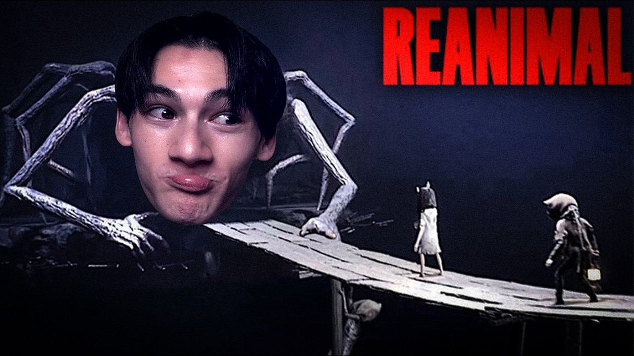 playing 'Reanimal' new game from Little Nightmares