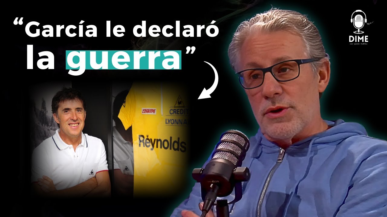 La DURA BATALLA entre Perico Delgado y José María García ft. Javier Ares