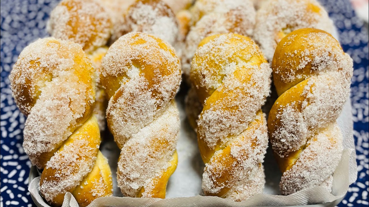 Treccine con lo zucchero -super morbidose