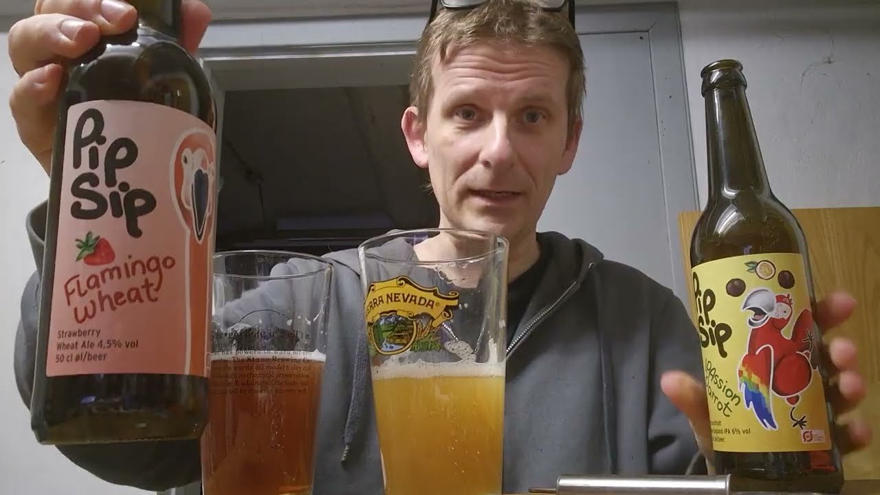 Pip Sip - Flamingo og Parrot - hvad pokker er meningen? Danske øl #172