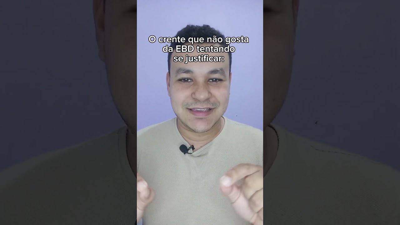 N&atilde;o precisamos ler a b&iacute;blia! #ebd #escolab&iacute;blicadominical #cpad2025