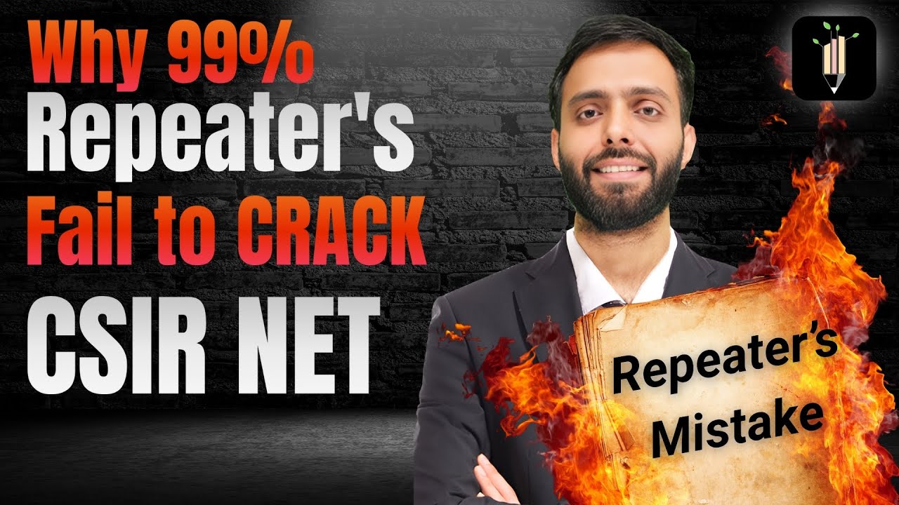 They Try Again… And FAIL! The 99% CSIR NET Repeater Trap #csirnet #chemicalsciences