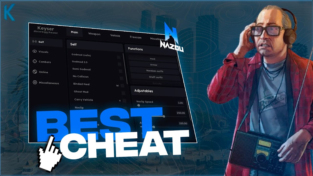 KEYSER CHEAT BEST CHEAT FIVEM 2025  !🚀
