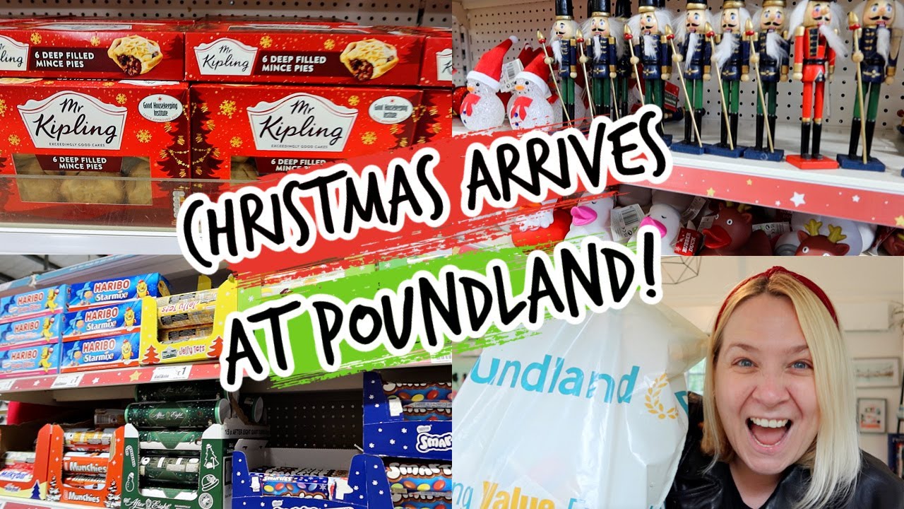 CHRISTMAS ARRIVES AT POUNDLAND! Come Shop With Me & Haul!
