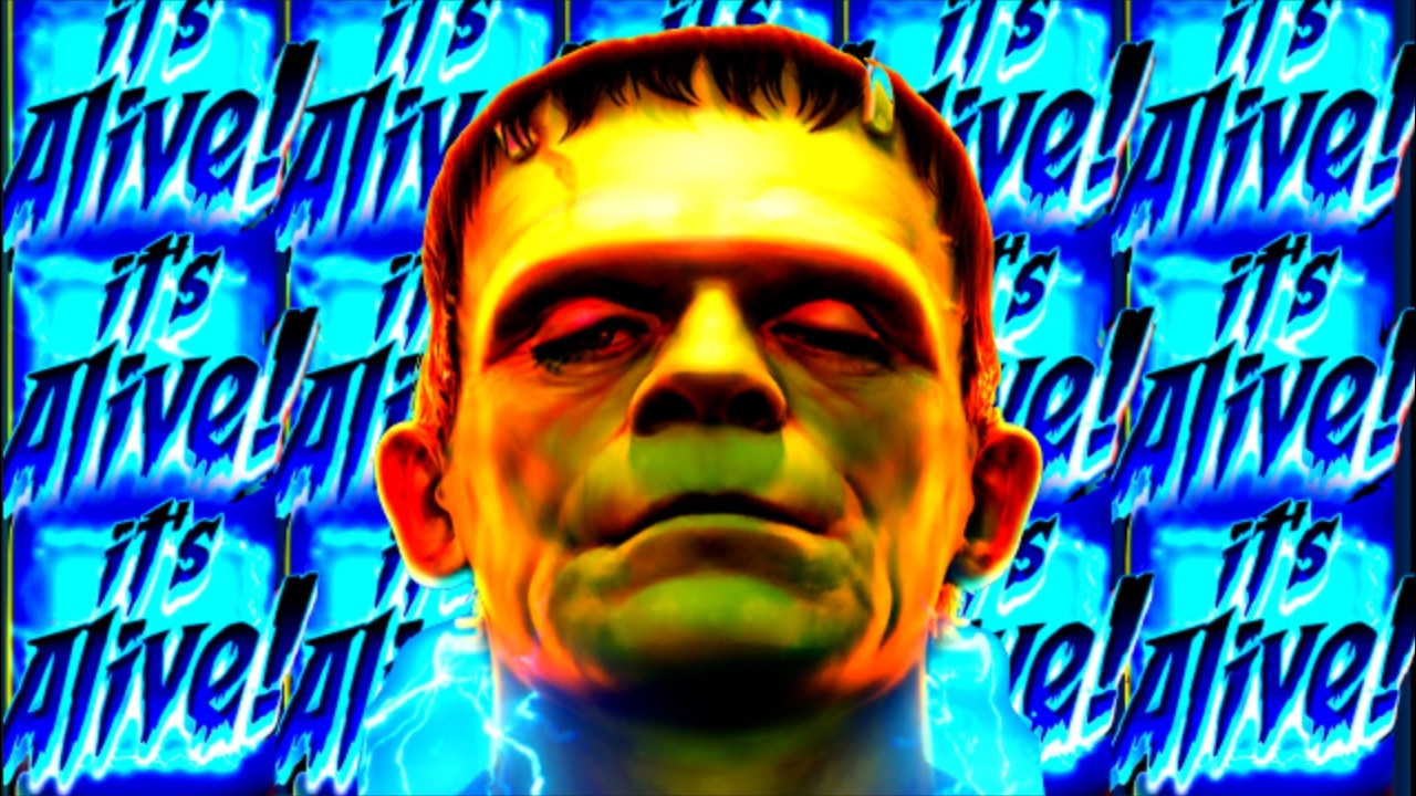 HUGE WINS On EPIC Frankenstein Slot Machine
