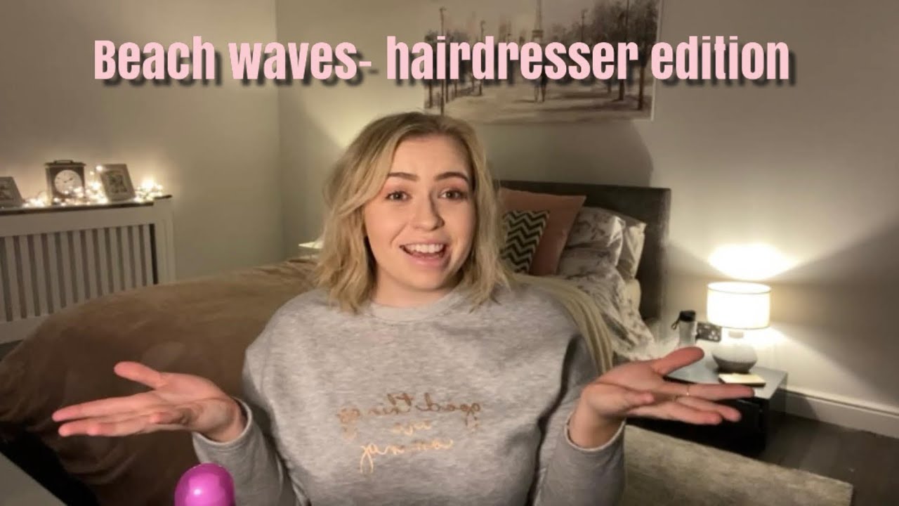 Wavy hair/ how to curl hair with straighteners. Hairdresser edition