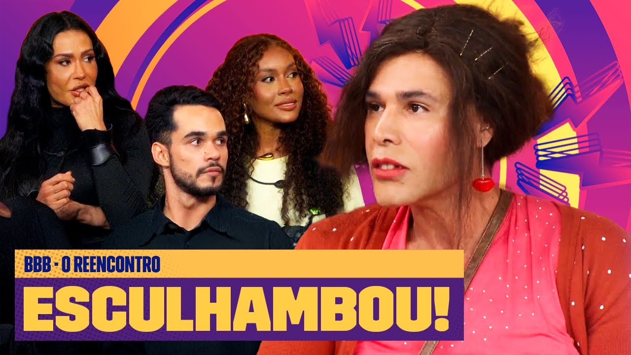 N&Atilde;O entregaram? 🤔 Gra&ccedil;a ACABA com o ELENCO do BBB25! 😂 | BBB O Reencontro | BBB 25