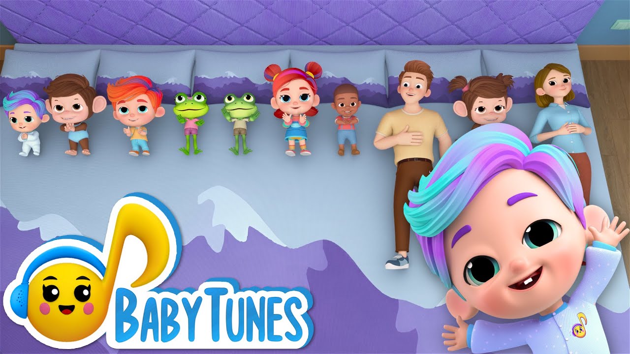 Ten in the Bed | Nursery Rhyme for Kids | @BabyTunesKids Nursery Rhymes & Kids Songs
