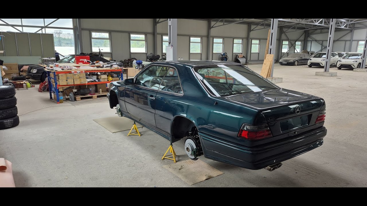 #Mercedes Benz# C124 #26 сборка Part 8