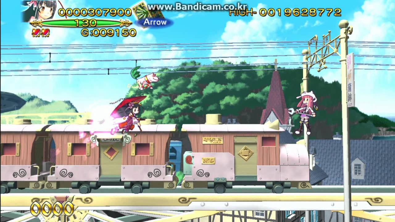[XLBA]Trouble Witches easy (one coin clear) pt1.avi