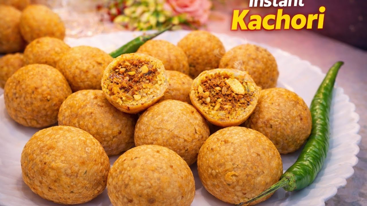 Instant Mini Kachori in 10 Minutes | Make And Store For 1 Month | Perfect Iftar & Evening Snack