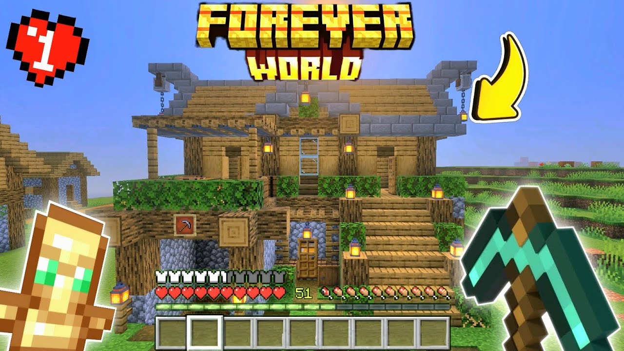 🌍 My Forever World in Minecraft ❤️ | Survival Till The End!