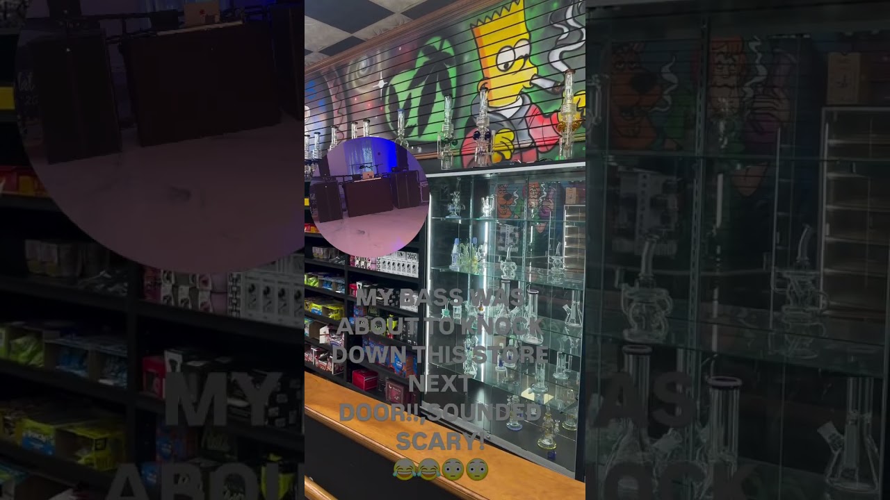 RCF 9007 IS A BEAST DUAL 21 SHAKING THE VAPE STORE @RCF  #rcf #RCFSUBS #rcfsound