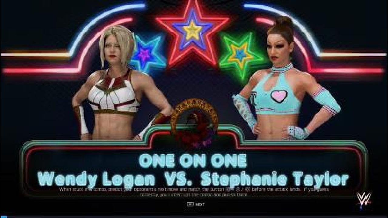 WWE 2K25 One on One - Wendy Logan vs Stephanie Taylor