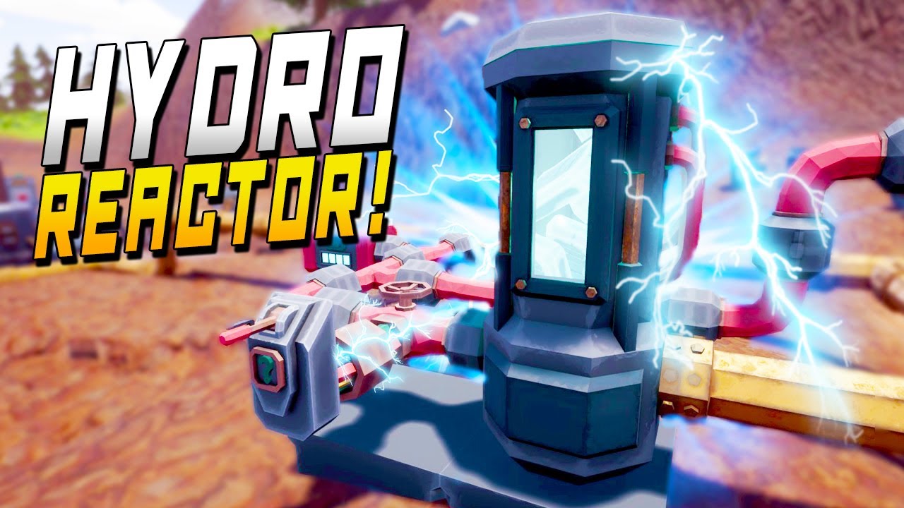 HYDRO REACTOR / What Happens When You Mix Water and Electricity - Hydroneer / New Update 1.6