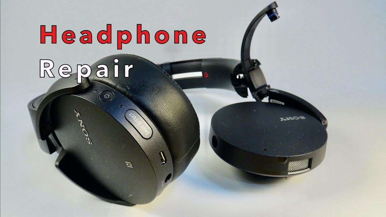 Headphone Repair with BONDIC liquid plastic UV adhesive