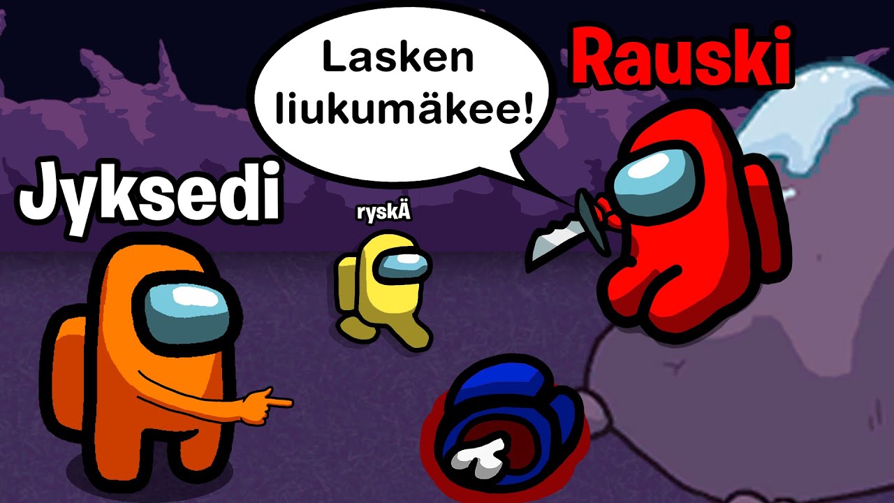 KUKA ON SYYLLINEN!? - Among Us Suomi ft. Pavlovin Rotat