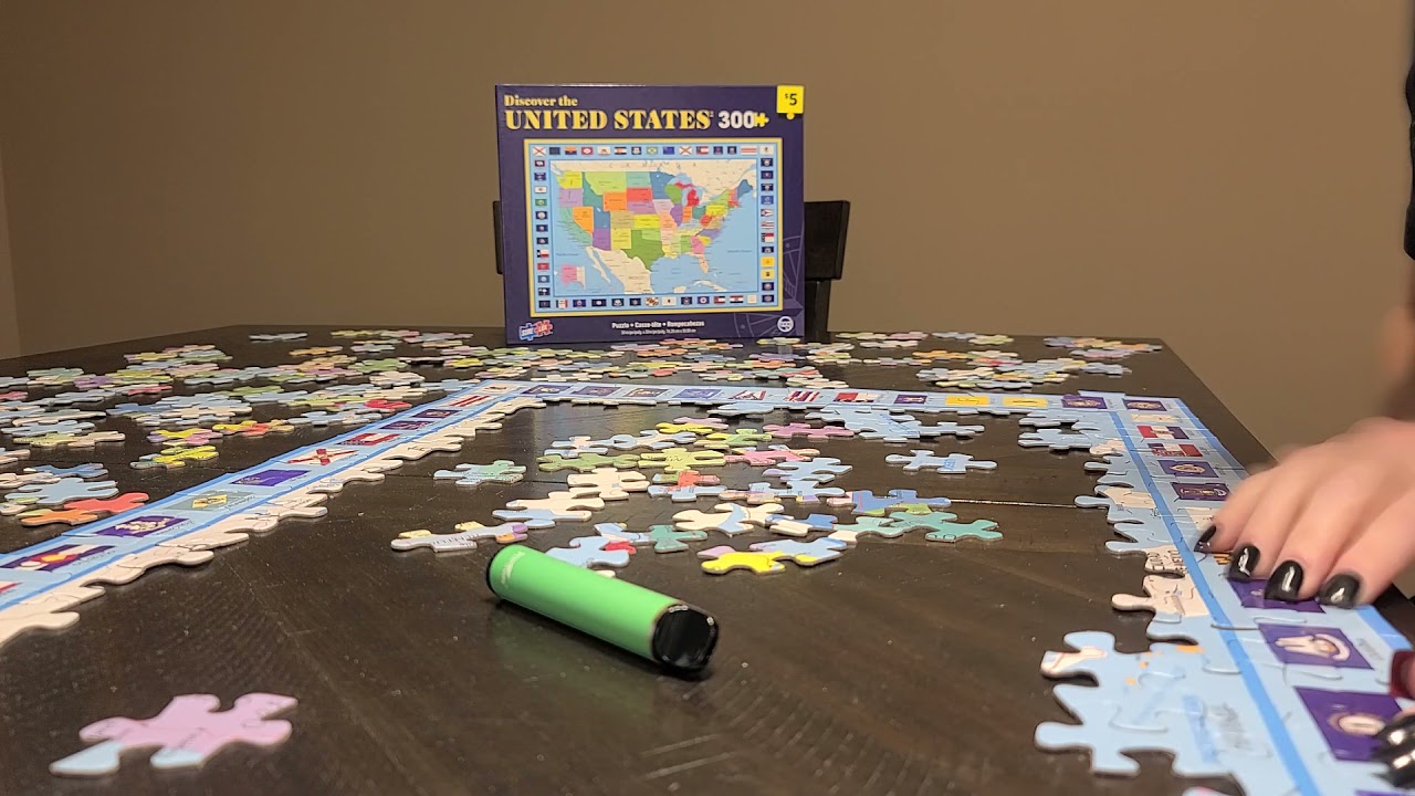 USA Puzzle 300pc Time Lapse