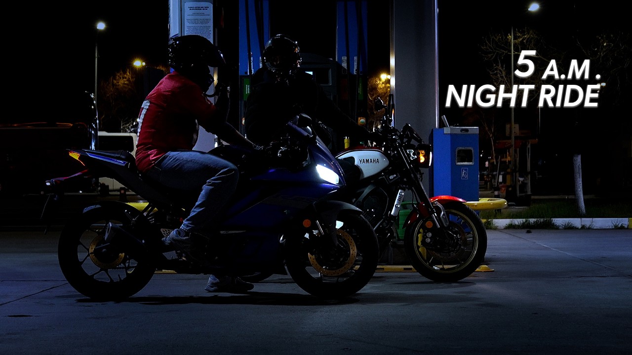 It's 5 AM, come ride with us... I XSR900 / R25