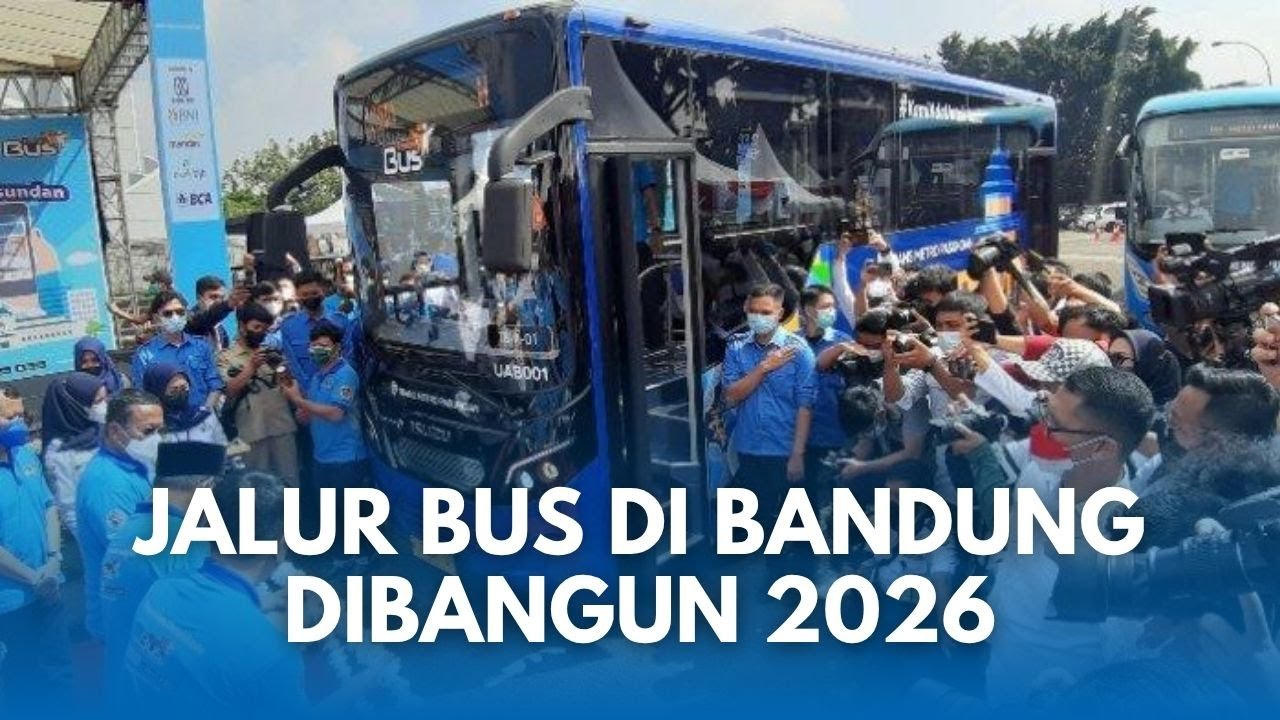 JALUR BRT BANDUNG Bakal Ada 579 Bus Mengaspal di 34 Halte Selesai 2027 Bakal Seperti Busway Jakarta