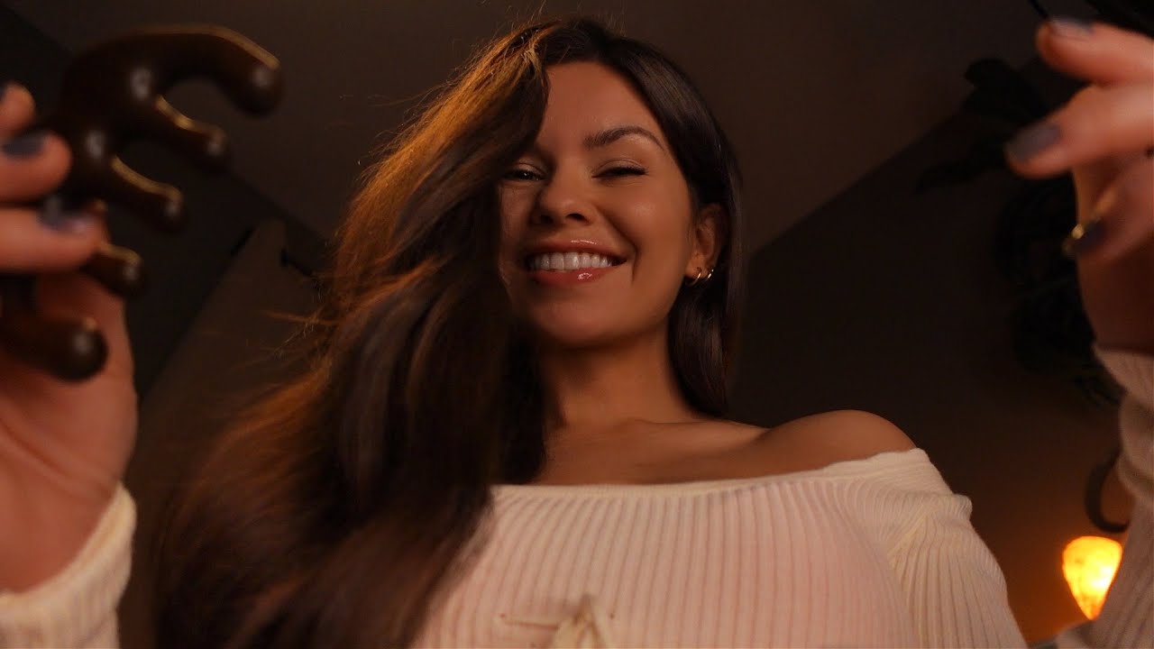 ASMR The BEST Scalp Massage On My Lap for Sleep 🤍