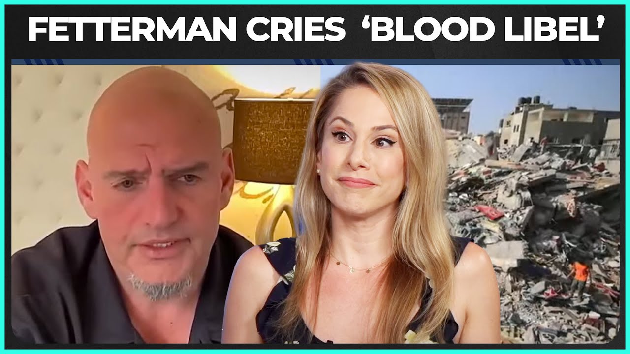Israel Zealot John Fetterman EMBARRASSES Himself On Bari Weiss's Podcast