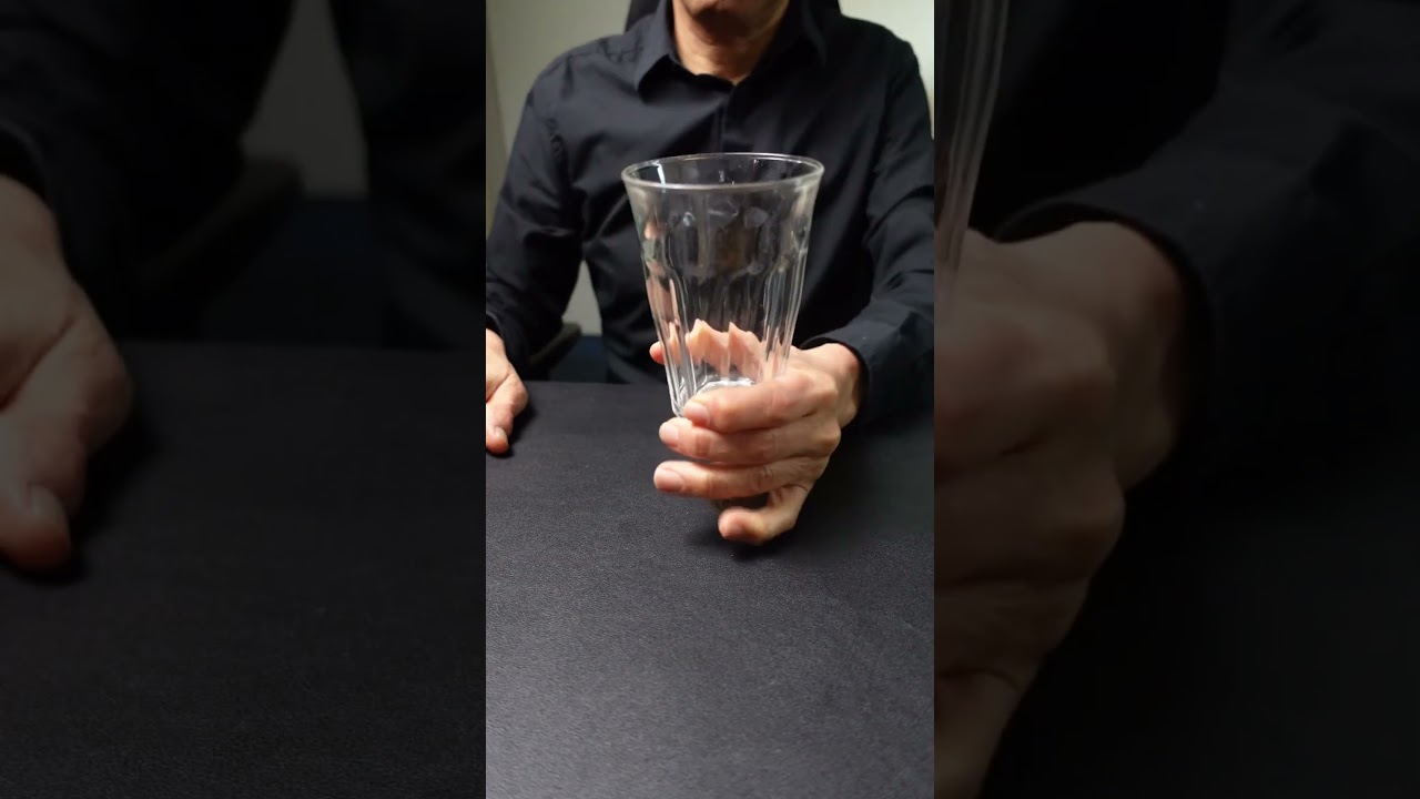 GLASS & COIN TRICK: HOW!?! #easymagictrick #coinmagictricks #cointrick