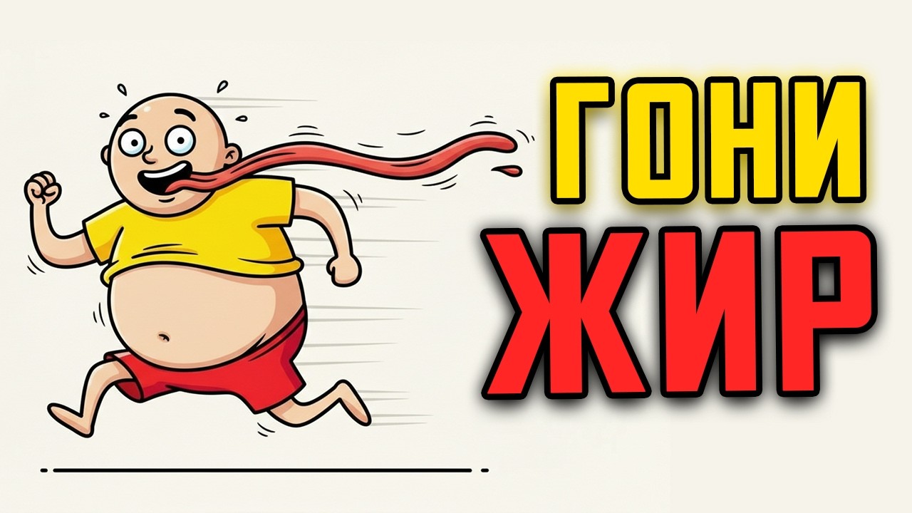 Почему жир на животе остаётся. Решение!
