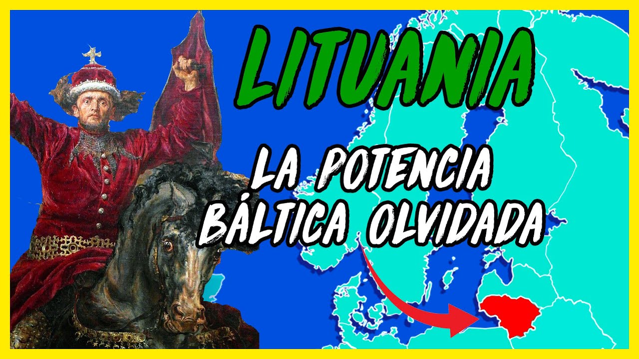 Historia de LITUANIA 🇱🇹 en 18 minutos - El Mapa de Sebas