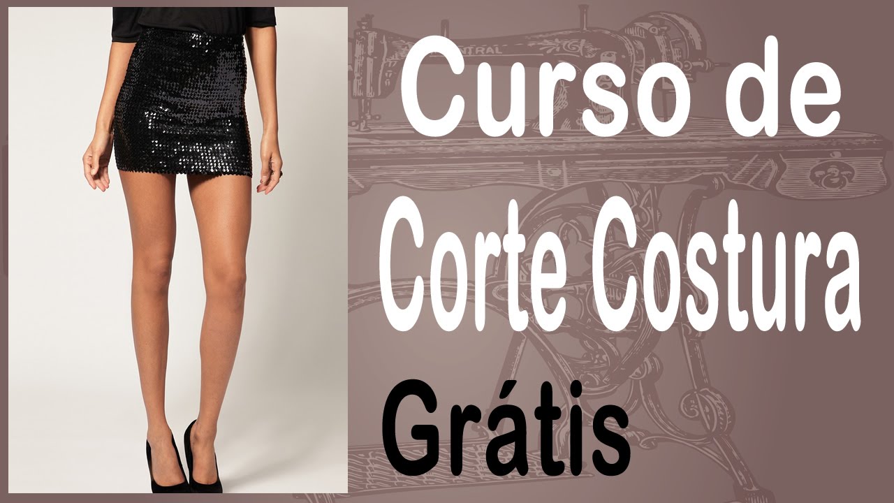 Corte e Costura passo-a-passo Saia para Festa - Saia Paetês em apenas 7 minutos!