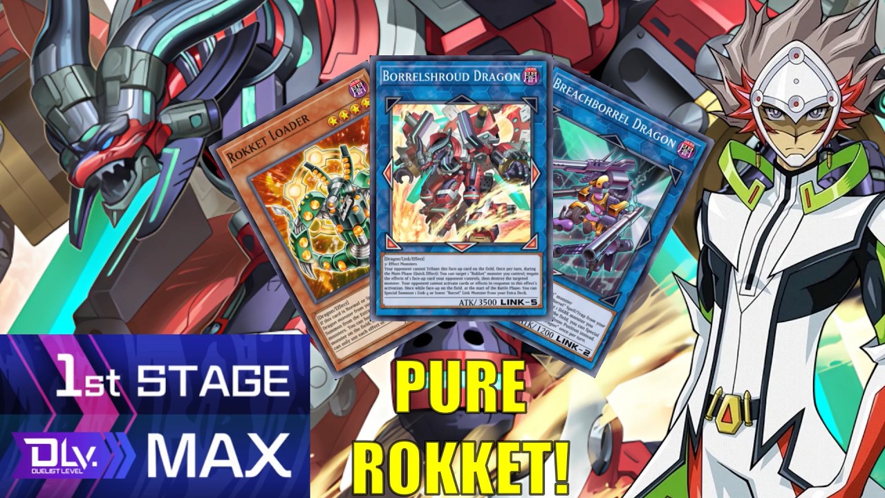 PURE BORREL ROKKET DECK DUELIST CUP DLV MAX! Destroying Duelist Cup's Meta Decks!