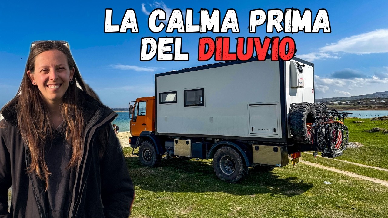 Impreparati ad alluvione lampo in Armenia - Giro in Asia in Camper