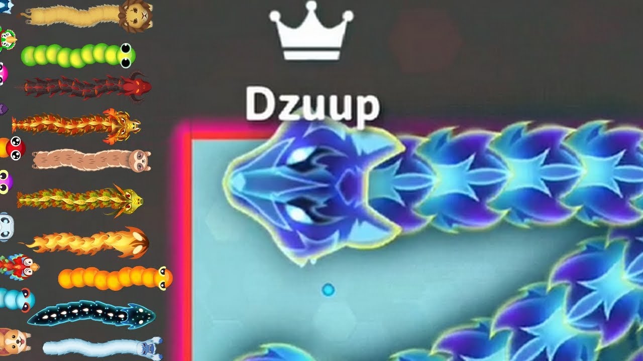 🐍Snake.io GIANT Wolf snake BEAST destroys 369,257+ snakes in snakeio! snake io🐍 - Dzuup Gameplay #71