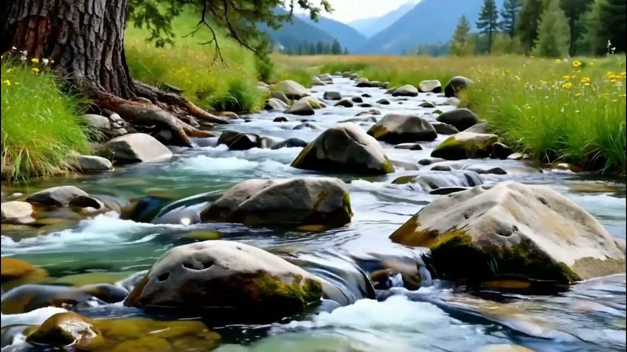 Calming River Ambiance for Sleep: Perfect for Insomnia and Relaxation 