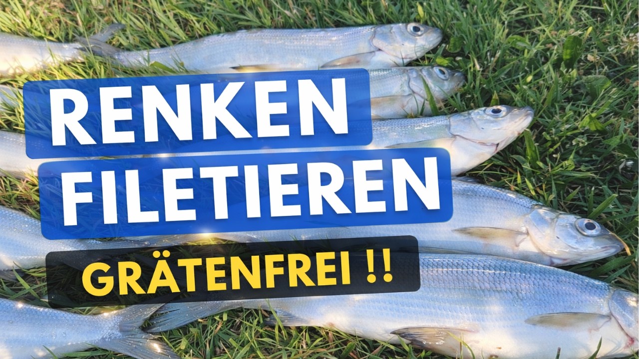 Renken RICHTIG filetieren | 100% GRÄTENFREI! | Schritt für Schritt Anleitung für Anfänger & Profi