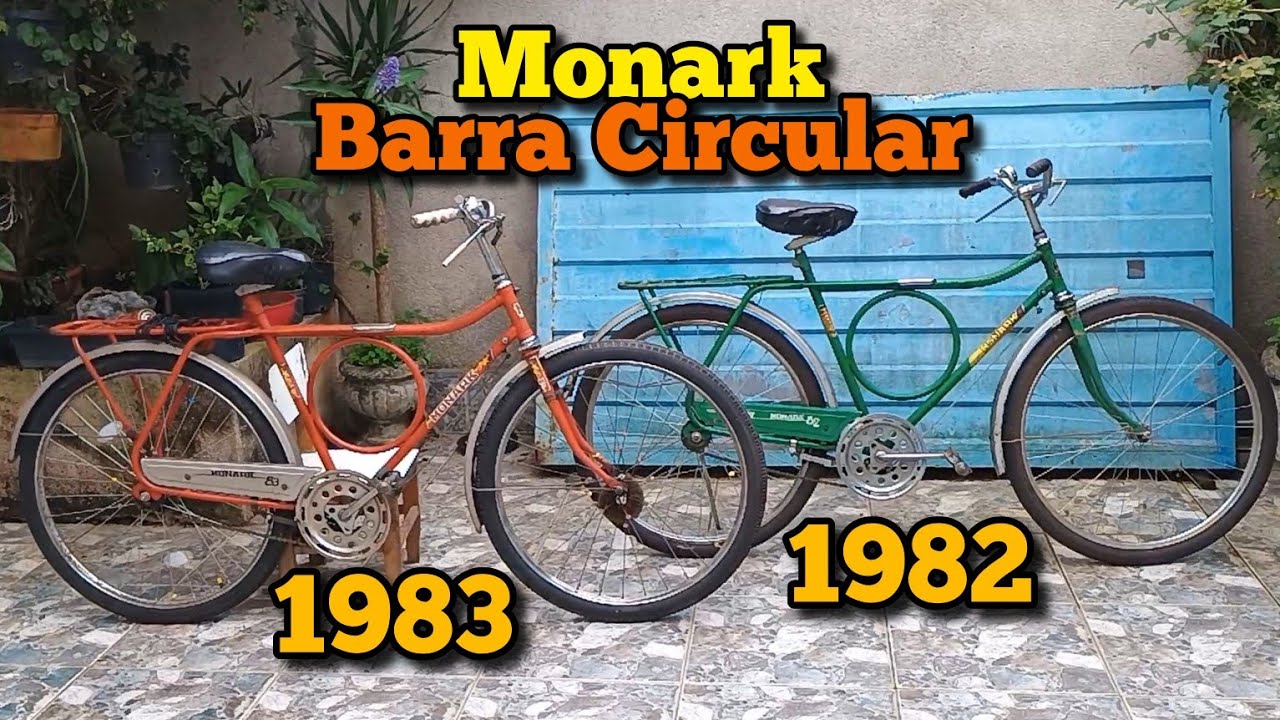 Bicicleta antiga Monark Barra Circular 1982