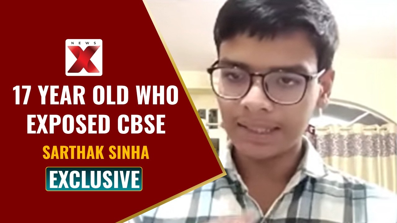 CBSE OSM Controversy | Class 12 Student Who Exposed CBSE | Sarthak Sinha Exclusive | NewsX