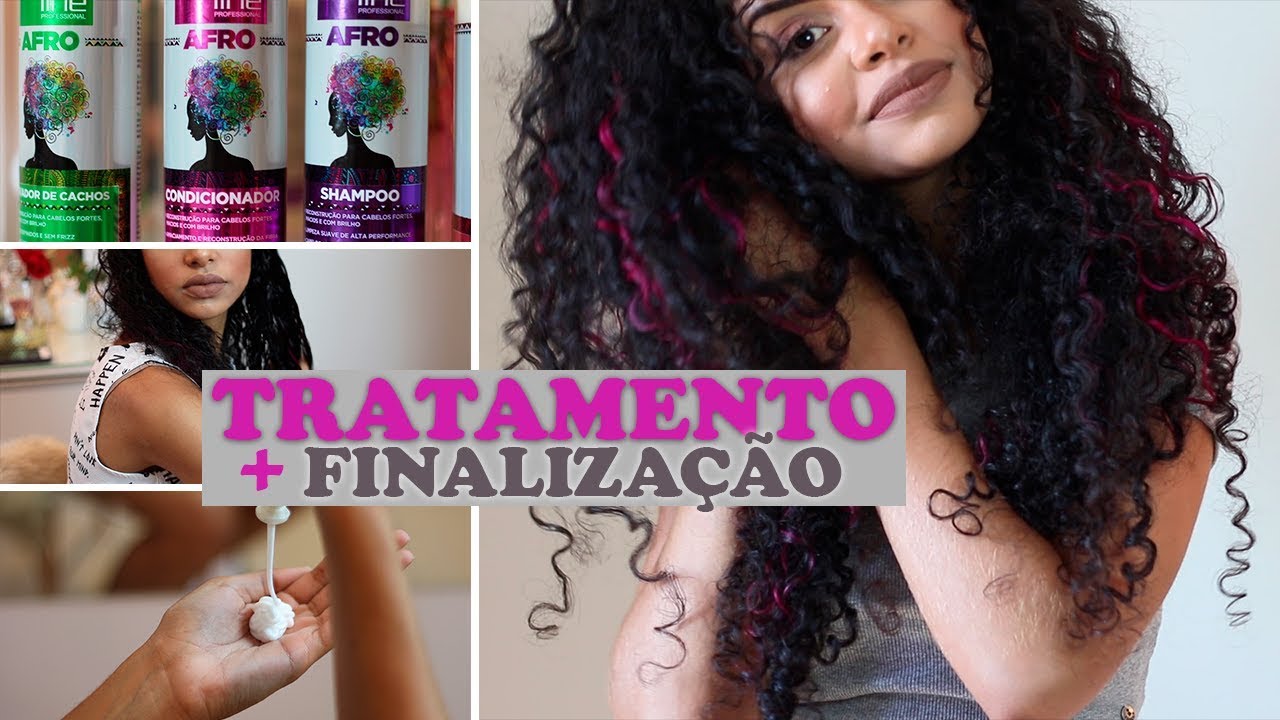 FINALIZAÇÃO DO CABELO COM ATIVADOR DE CACHOS