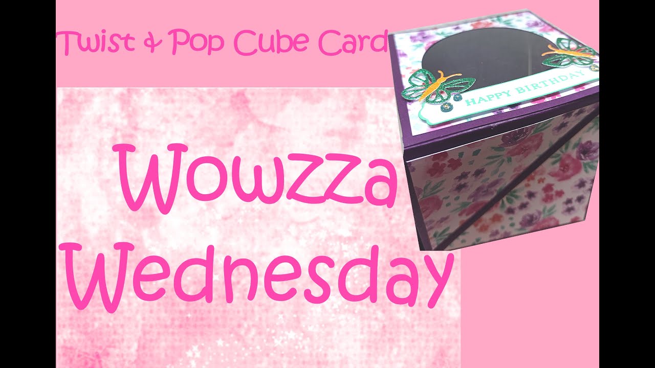 #286 (25) Twist & Pop Cube Card