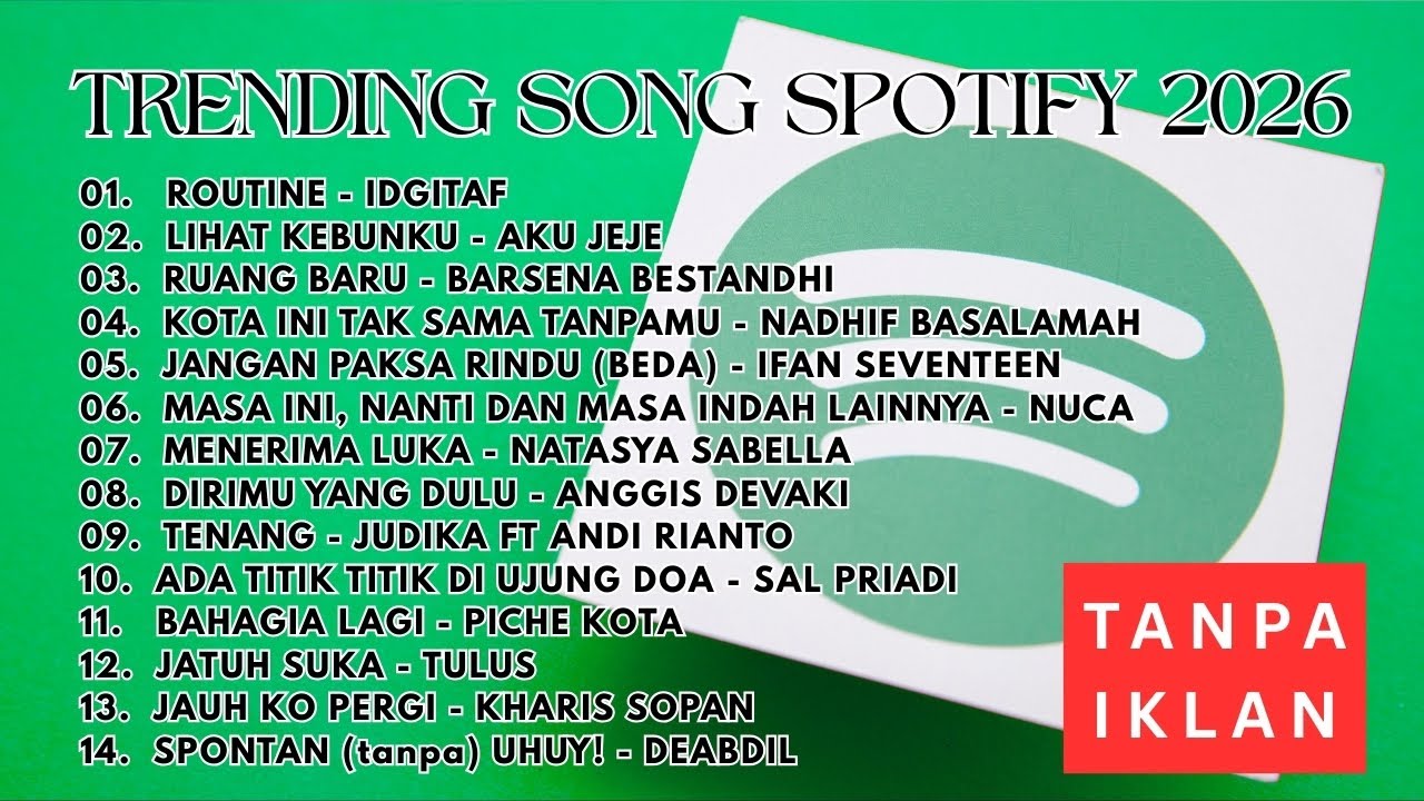 LAGU HITS SPOTIFY 2026 | TRENDING SPOTIFY 2026 | TOP HITS SPOTIFY #trendingsong #trendingspotify