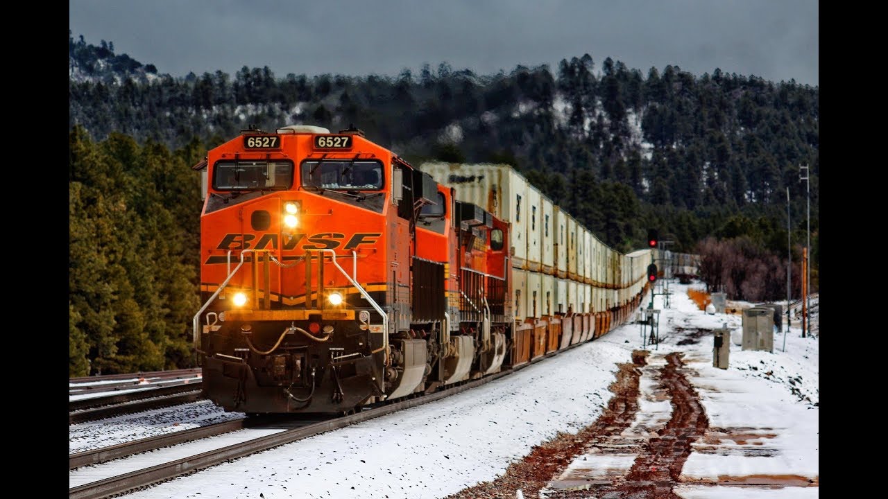Arizona Trains! The BNSF Seligman Sub! Part 1