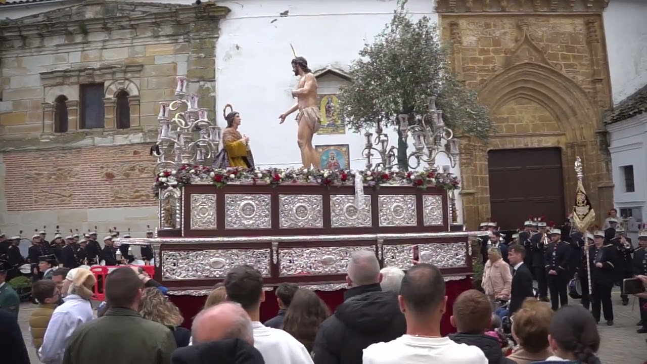 Semana Santa Guadalcanal. Domingo de Resurrección 2025. Señor Resucitado y Santa María Magdalena