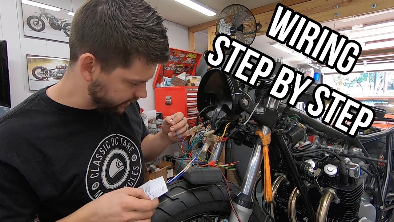 Сборка CB550 за одну неделю: подробный обзор проводки